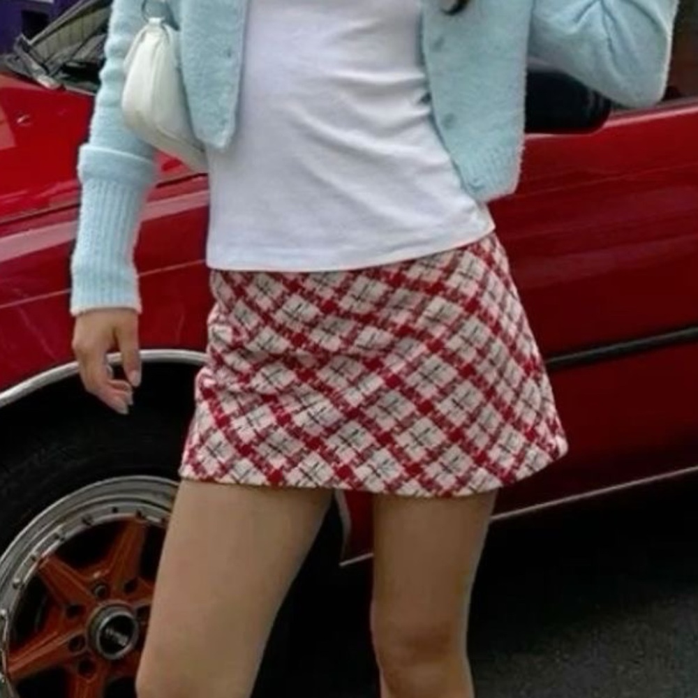 Urban Outfitters plaid skirt